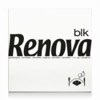 Imagem de GUARDANAPOS FOLHA DUPLA BLACK RENOVA 75U