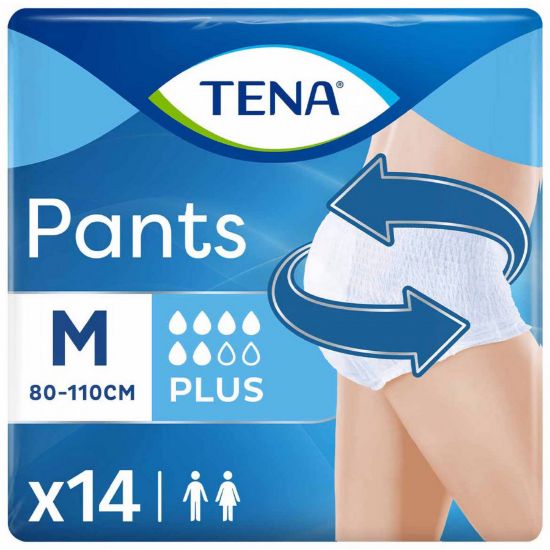 Imagem de CUECA TENA PLUS MÉDIO 14UN
