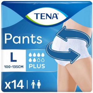 Imagem de CUECA TENA PLUS LARGE 14 UN