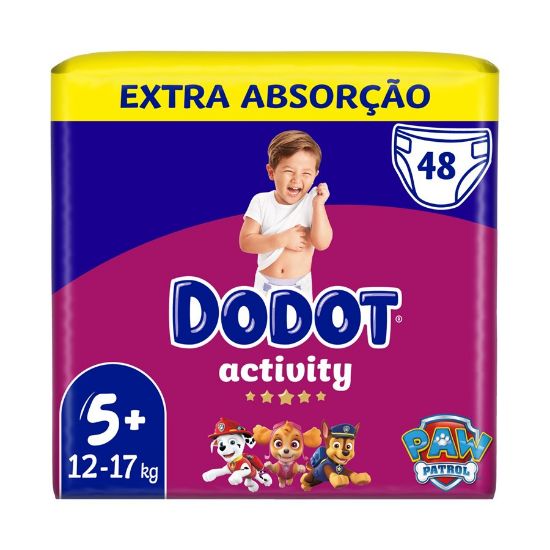 Imagem de FRALDA DODOT ACTIVITY EXTRA T5 48UN