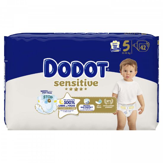 Imagem de FRALDA DODOT SENSITIVE T5 11-16KG 42 UN