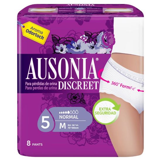 Imagem de CUECA AUSONIA DISCREET 5G M 8UN
