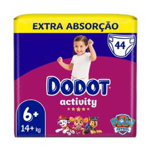 Imagem de FRALDA DODOT ACTIVITY EXTRA T6 44UN