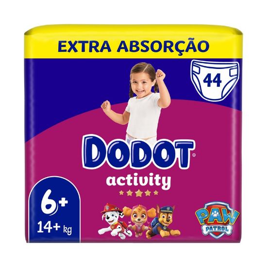 Imagem de FRALDA DODOT ACTIVITY EXTRA T6 44UN