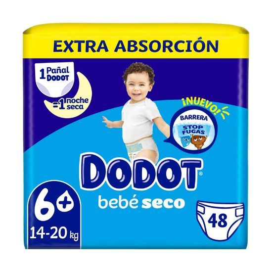 Imagem de FRALDA DODOT BEBE SECO EXTRA T6 48UN