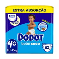 Imagem de FRALDA DODOT BEBE SECO EXTRA T4 62UN