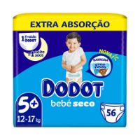 Imagem de FRALDA DODOT BEBE SECO EXTRA T5 56UN