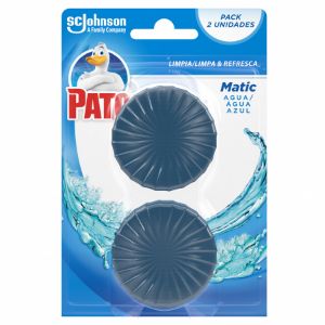 Imagem de BLOCO WC PATO AUTOCLISM AGUA AZUL 2X50G