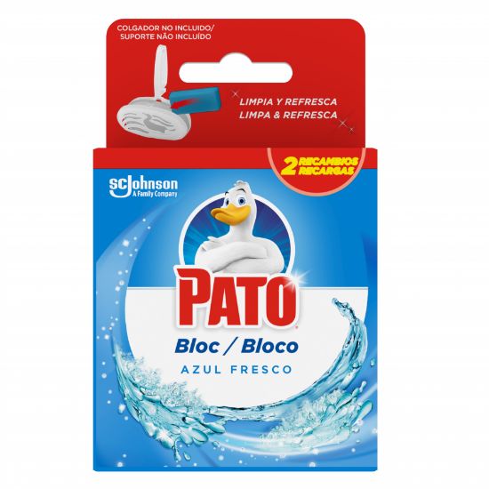 Imagem de BLOCO WC PATO REC AZUL FRESCO 1UN