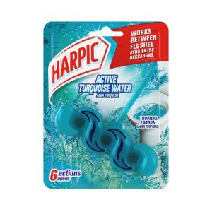 Imagem de BLOCO WC HARPIC POWER TURQUOISE 1UN