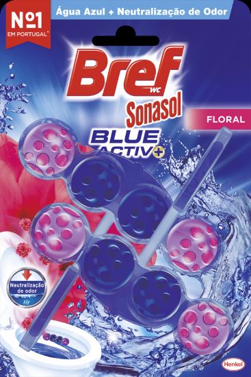 Imagem de BLOCO WC BREF BLUE ACTIV FLORAL 2UN