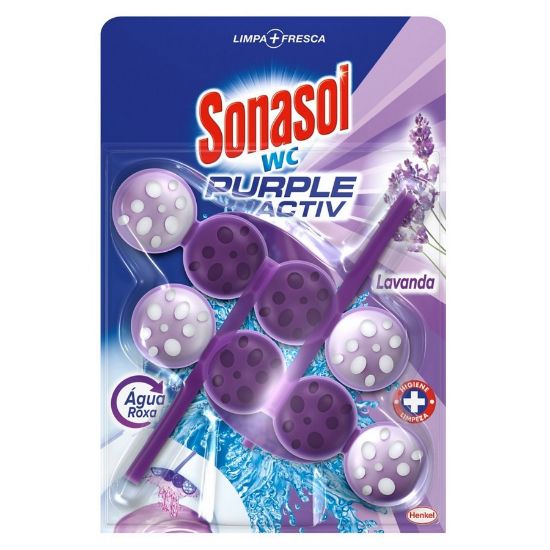 Imagem de BLOCO WC BREF PURPLE ACT LAVANDA 2UN