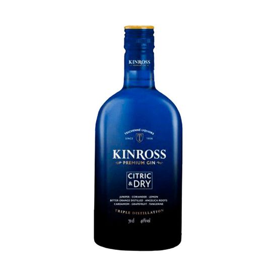 Imagem de GIN KINROSS CITRIC & DRY 70CL