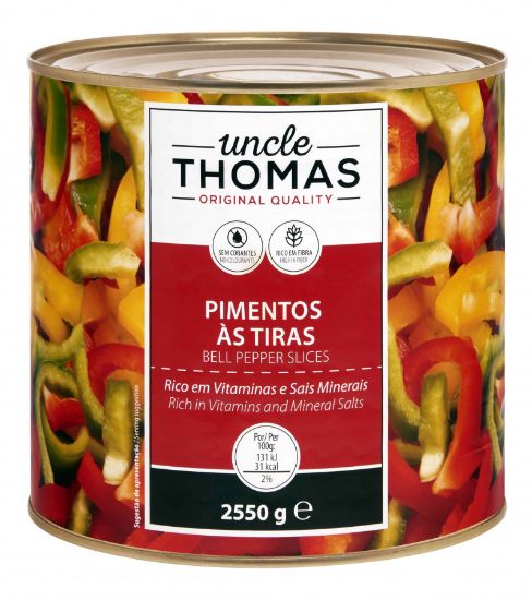Imagem de PIMENTOS TIRAS 3 CORES UNCLE THOMAS 2,55