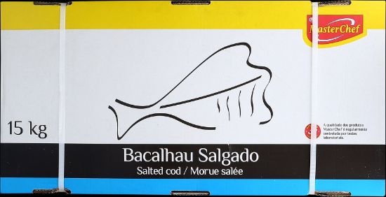 Imagem de Caras de Bacalhau Islândia MasterChef Caixa 15 Kg Embalado