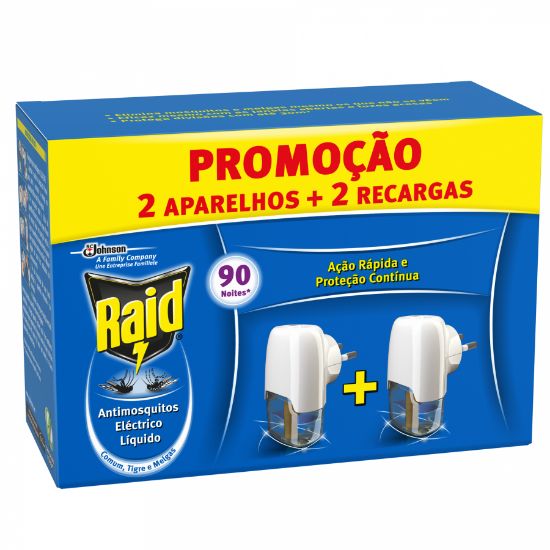 Imagem de INSETICIDA ELET RAID APA 45N+45N 2X27ML