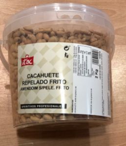 Imagem de AMENDOIM FRITO ITAC S/PELE 2KG