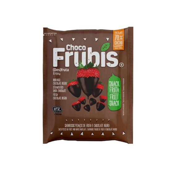 Imagem de FRUBIS MORANGO CHOC NEGRO 25G CCP