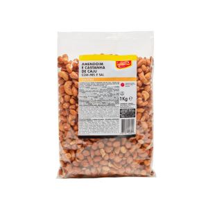 Imagem de MIX AMENDOIM E CAJU MCHEF  C/MEL/SAL 1KG