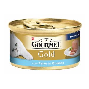Imagem de GATO HÚMIDA GOURMET GOLD PESC OCEANO 85G