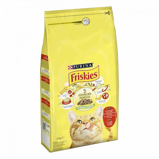 Imagem de GATO SECA FRISKIES VIT VACA FRAN LEG 2KG