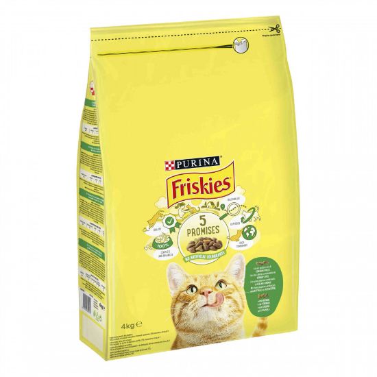 Imagem de GATO SECA FRISKIES COELHO 4KG