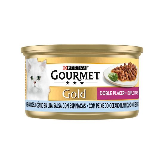 Imagem de GT HÚMIDA GOURMET GOLD DUO PEIXE OCE 85G