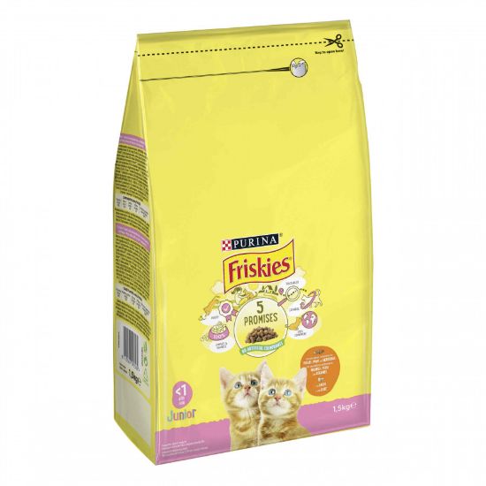 Imagem de GATO SECA FRISKIES JÚNIOR FRAN LEG 1,5KG