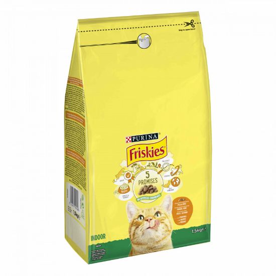 Imagem de GATO SECA FRISKIES INTERIOR FRANGO 1,5KG