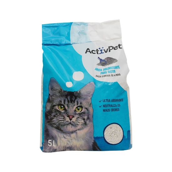 Imagem de AREIA AGLOMERANTE ACTIVPET 5L