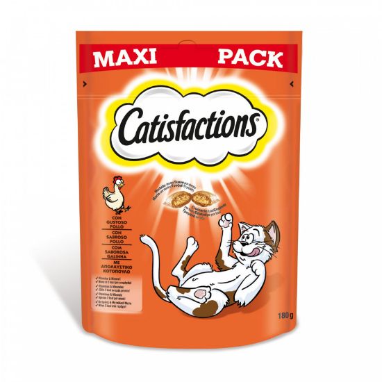 Imagem de GT SNACK MEGA CATISFACTIONS GALINHA 180G
