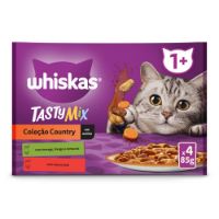 Imagem de GT HÚMIDA WHISKAS TASTYMIX COUNTRY 4X85G