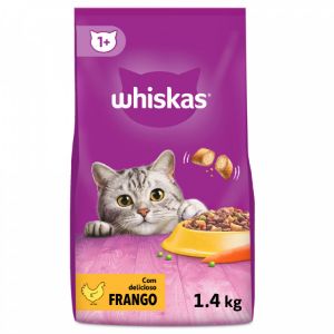 Imagem de GATO SECA WHISKAS ADULTO GALINHA 1,4KG