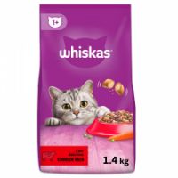 Imagem de GATO SECA WHISKAS ADULTO VACA 1,4KG