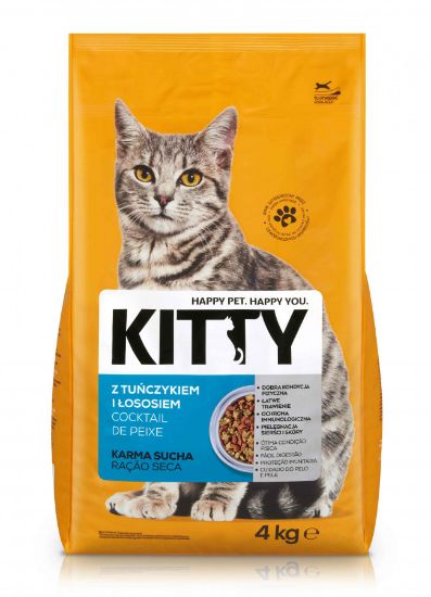 Imagem de GATO SECA KITTY COCKTAIL PEIXE 4KG