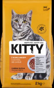 Imagem de GATO SECA KITTY COCKTAIL CARNE 2KG
