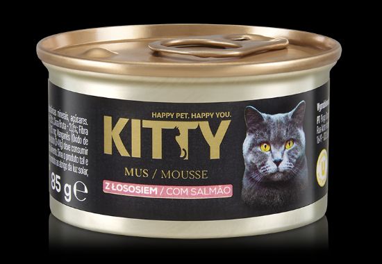 Imagem de GATO HÚMIDA KITTY SALMÃO 85G