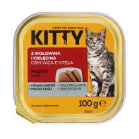 Imagem de GATO HÚMIDA KITTY VACA VITELA 100G