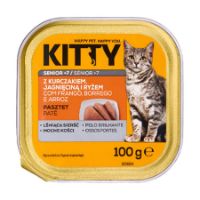 Imagem de GATO HÚMIDA KITTY SENIOR FRANGO BOR 100G