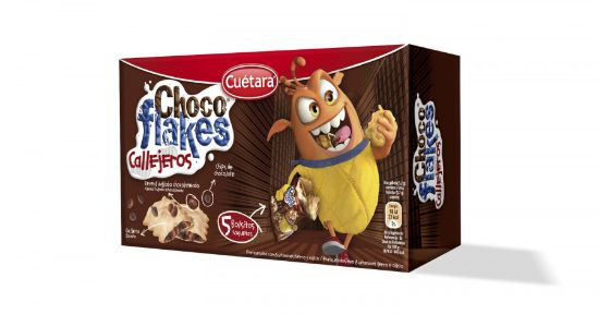 Imagem de BOLACHA CUETARA FLAKES CALLEJEROS 5X50G