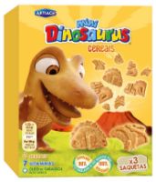 Imagem de BOLACHA DINOS ARTIACH MINI CEREAIS 3X40G