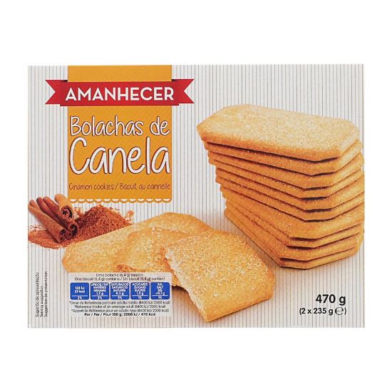 Imagem de BOLACHA AMANHECER CANELA 470GR