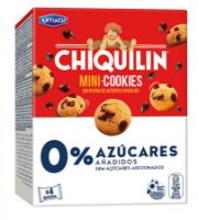 Imagem de BOLACHA CHIQUILÍN 0%AÇUC MINI COOK 5X40G
