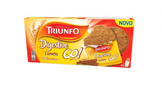 Imagem de BOLACHA TRIUNFO DIGESTIV GO CANELA 6X28G