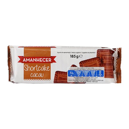 Imagem de BOL AMANH  SHORTCAKE CACAU 185GR