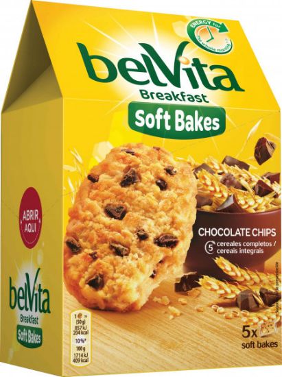 Imagem de BOLACHA BELVITA SOFTBAKES PEPITASCHO250G