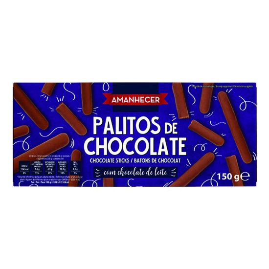 Imagem de PALITOS AMANHECER CHOC.150GR