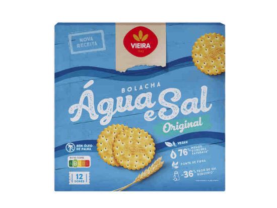 Imagem de BOLACHA ÁGUA E SAL VIERA DE CASTRO 6UN