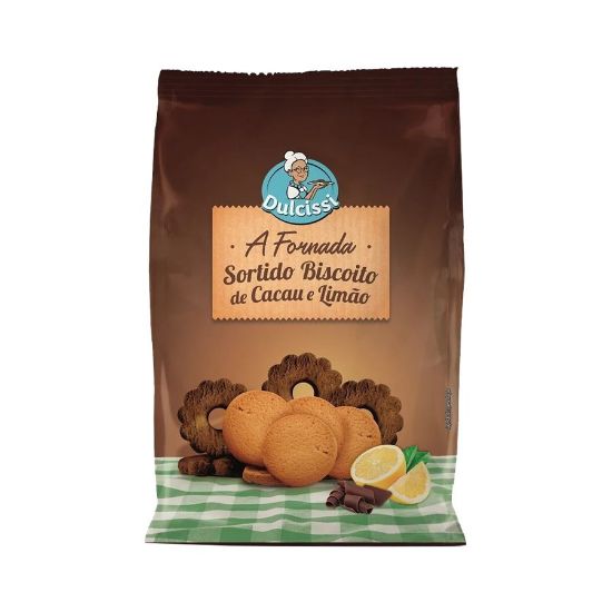 Imagem de BOLACHA DULCISSI SORTID CACAU&LIMÃO 400G