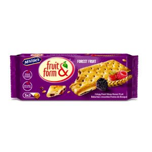 Imagem de BOLACHA MCVITIES FRUIT&FORM FRUTOS 5X43G